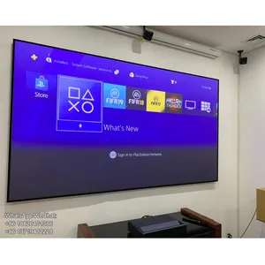 100 "16:9 ALR מסך PET 3D קולנוע ultra קצר לזרוק xgimi 4k מקרן 50 אינץ