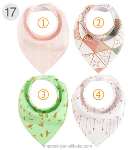 Réversible Coton <span class=keywords><strong>Bandana</strong></span> Bébé <span class=keywords><strong>Dentition</strong></span> Bavoirs - Product Image 1