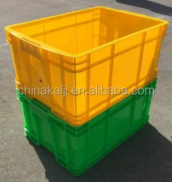 हरे रंग सस्ते कीमत अनुकूलित प्लास्टिक टोकरा ढालना