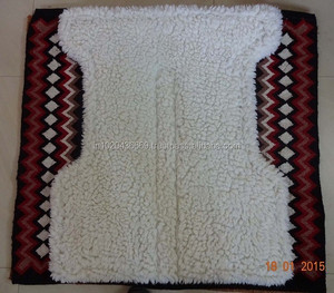 ความไว้วางใจของผู้ขับขี่100% แผ่นอานขนสัตว์แบบตะวันตกใหม่ขนาด34 "X 36" และ32 "x 32" พร้อมซับในและขน - Product Image 2