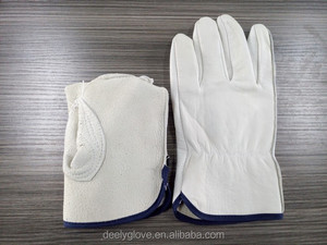 Gants de conducteur de <span class=keywords><strong>voiture</strong></span> en <span class=keywords><strong>cuir</strong></span> de chèvre, 10 pouces, livraison depuis l'usine, - Product Image 5