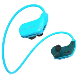 BARU Outdoor IPX8 Tahan Debu Tahan Air MP3 Pemain Olahraga MP3 Headphone Hi Fi Musik 8G Memori Renang Menyelam Menjalankan Earphone