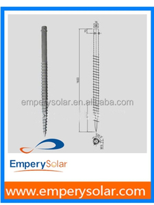 N76 tornillo de tierra pilas sin brida para Solar PV soporte - Product Image 1