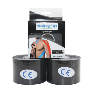 Cinta <span class=keywords><strong>de</strong></span> Kinesiología Básica <span class=keywords><strong>de</strong></span> Algodón Acrílico Importada, 5cm*5m, Múltiples Colores Disponibles, Impresión Personalizada, Protección Deportiva Transpirable - Product Image 5