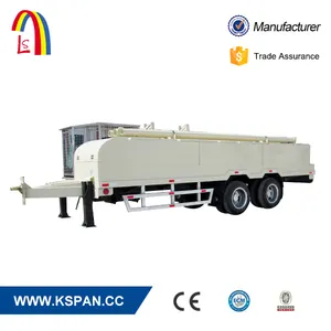 LS 914-610 Trailer Mounted Movable logam lembar atap roll membentuk mesin