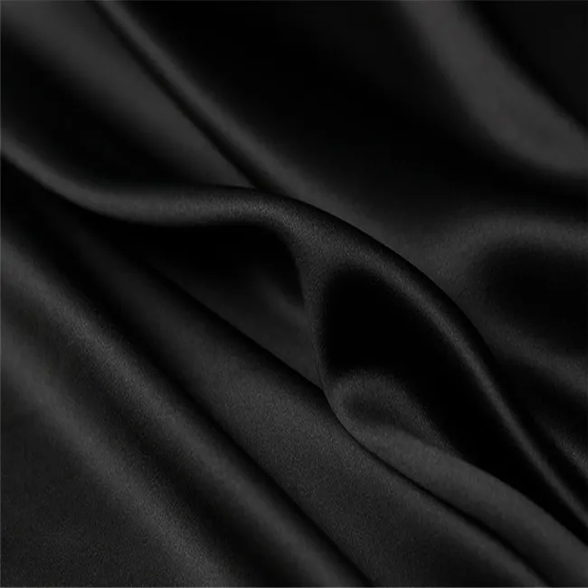 China Factory Charmeuse Silk Satin Fabric 100% Mulberry Organic 16m/m for Shirt Women Dresses Saree