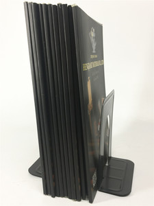 Wideny Office &amp; School Wire Metal Black Silver Stainless Steel Library <strong>Bookend</strong> - Product Image 4