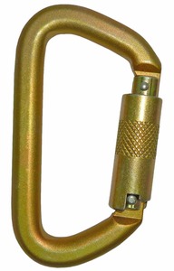 Mosquetón de Acero ANSI-2200TL con Cierre Giratorio Tipo D de 50 kN, Cumple con ANSI Z359.1 - Product Image 3