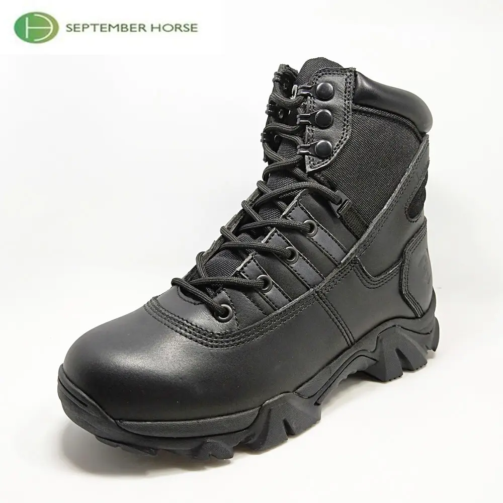 Tactische Heren Maat 16 Klassieke Laarzen Echt Leer Britse Eva Aangepaste Logo Zip Oem Winterschoenen Voor Mannen Mesh Winter Tool