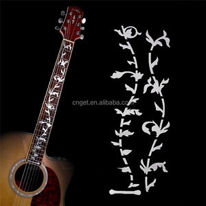 Chitarra Fret Intarsio Adesivi <span class=keywords><strong>Albero</strong></span> <span class=keywords><strong>Della</strong></span> <span class=keywords><strong>Vita</strong></span> Tastiera Decalcomanie/Marcatore Per Guitarra Elettrica Acustica Fret Collo di Nuovo Colore Silver - Product Image 4