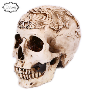 Resina al por mayor cráneo dirige para la decoración de Halloween - Product Image 1