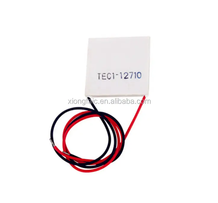 TEC1-12710 DC12V 10A بلتييه مبرد حراري كهربائي 40*40*3.2 مللي متر TEC1 12710