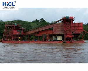 Hbc120 nova corrente de balde, 120m 3/h escavadora de ouro/areia para mineração de ouro - Product Image 6