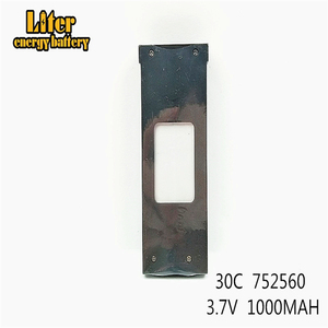 Original XS809HW XS809W RC <strong>Quadcopter</strong> Spare Parts Accessories 3.7V 1000mAh 752560 Lipo Battery Rechargeable for RC <strong>Drones</strong> - Product Image 4