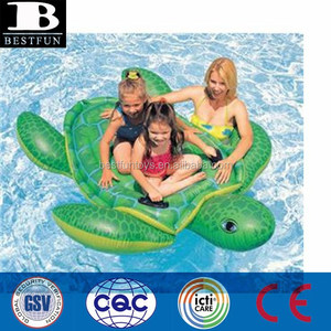 מתנפח צב שחייה בריכה צף רוכב בריכת מים מיטה - Product Image 4