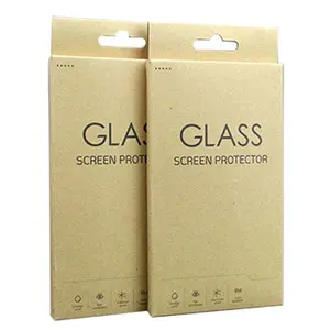 Emballage de <span class=keywords><strong>téléphone</strong></span>, emballage de vente au détail de téléphones mobiles, emballage personnalisé de protection d'écran, boîte d'emballage en verre trempé - Product Image 1
