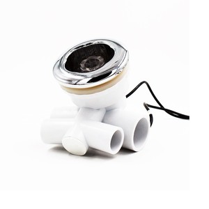 Lumière LED sous-marine à jet d'eau changeante de couleur RVB pour utilisation hôtelière, matériau ABS, IP68, <span class=keywords><strong>sauna</strong></span>, baignoire, éclairage de piscine, E27 - Product Image 1