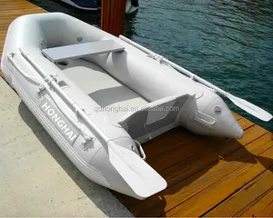 Bateau gonflable de bateau de pêche de 230cm avec des moteurs de bateau à vendre