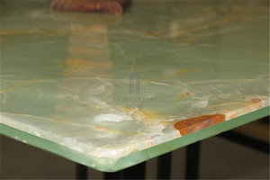Piedra ónix verde compuesto <span class=keywords><strong>de</strong></span> vidrio laminado templado yunfu mármol fábrica <span class=keywords><strong>de</strong></span> <span class=keywords><strong>precio</strong></span> por <span class=keywords><strong>metro</strong></span> cuadrado - Product Image 1
