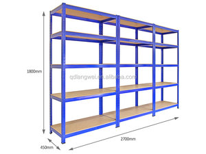 3 X 450mm <strong>Deep</strong> Garage <strong>Shelving</strong> / Racking Units 265kg/Shelf - Product Image 4