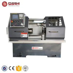 2021 Menjual Pemutar Logam Panas Bubut Cnc CK6432A Mesin Bubut Cnc Mini dengan Lubang Besar 60Mm Dibuat Di Cina