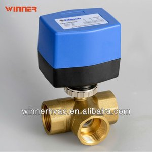2 camino de latón válvula de bola motorizada <span class=keywords><strong>3</strong></span>/4" - Product Image 1