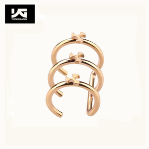 Moda Ear Cuff argento nero oro Ear <span class=keywords><strong>Helix</strong></span> cartilagine orecchini a Clip <span class=keywords><strong>orecchino</strong></span> Non Piercing per donne ragazze - Product Image 3