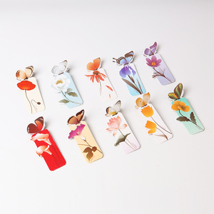 Teacher's Gift Book Butterfly Style Marker Stationery Gift Realistic Cute Kawaii Cartoon 3D <strong>Bookmark</strong> - Product Image 5