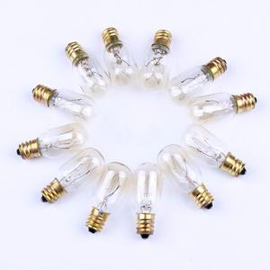 Mini <span class=keywords><strong>ampoule</strong></span> incandescente transparente pour four à micro-ondes, 110V 220V, E16 T18 T20 T22 T25 15w <span class=keywords><strong>10w</strong></span> 7w 5w E12 <span class=keywords><strong>E14</strong></span>, vente en gros en europe et en chine - Product Image 1
