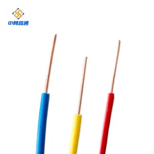 Venta al por mayor del oem cable eléctrico cable de alambre de 1,5mm 2,5mm 4mm 6mm 10mm bulbo/foco de cobre