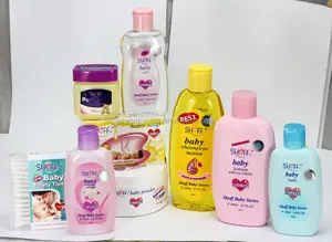 Hohe Qualität 9 Stück Organische Nährende Mild Glatte Baby Bad Geschenk Hautpflege Set Produkte