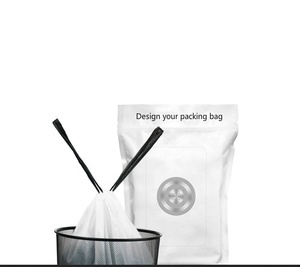 Eco Friendly Heavy Duty Drawstring Biodegradable Bin Bags Liner