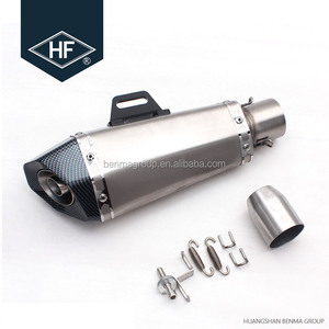Silenciador de escape de motocicleta de acero inoxidable CBR <span class=keywords><strong>ER6N</strong></span> GSF XT660 51mm - Product Image 3