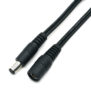 Conector de barril dc 5521 5525 24 v, 12V, 2,1*5,5mm, conector macho hembra con cable de alimentación de cable 2464 2468 - Product Image 3