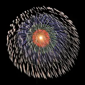 Boule de papier pyrotechnique, présentoir de feu d'artifice, 3 pouces, 12 pouces, 8 pouces, coquillages, en stock