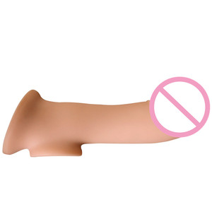 Silikon-Penisverlängerungshülle TPE Männliche Weiche Vergrößerung mit Komfortabler Passform - Product Image 2