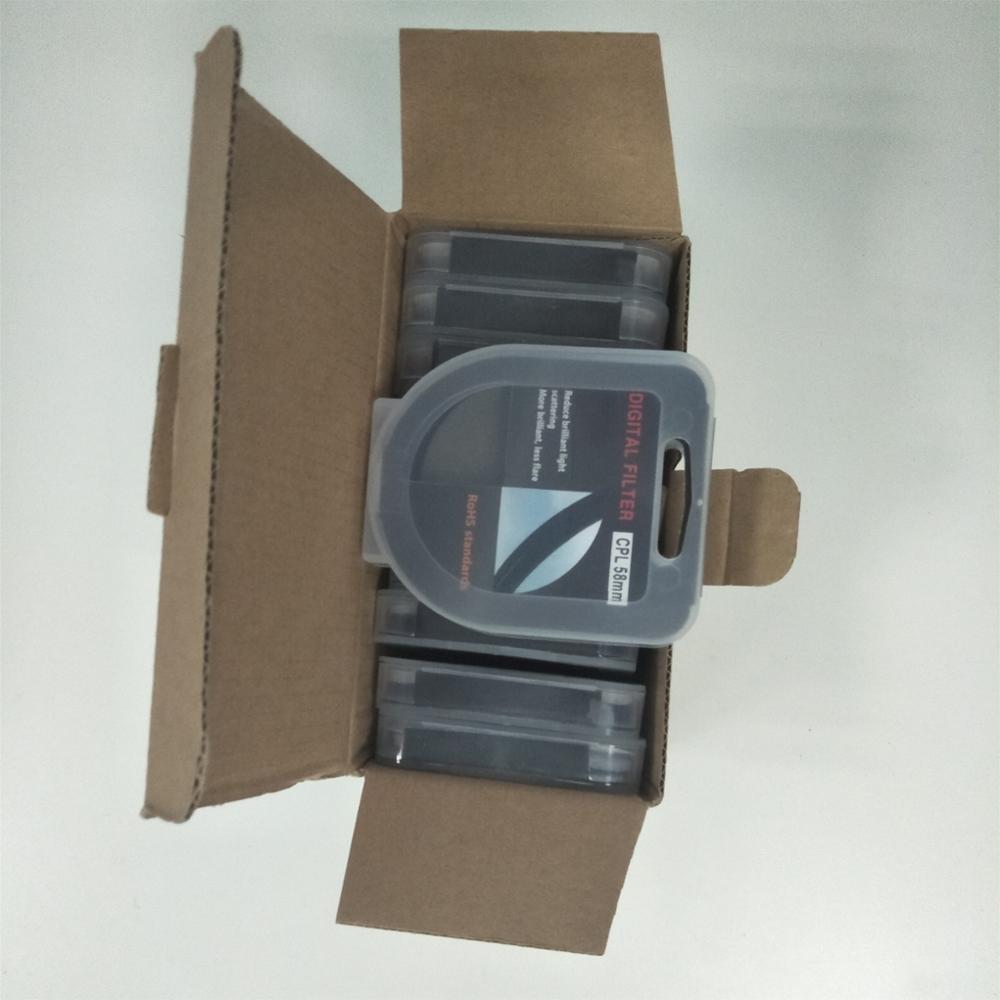 УФ-фильтр для DSLR-камеры Универсальный алюминиевый 55 мм