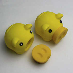 Hucha <span class=keywords><strong>de</strong></span> plástico con forma <span class=keywords><strong>de</strong></span> cerdo <span class=keywords><strong>de</strong></span> PVC irrompible, barata y al por mayor - Product Image 4