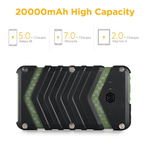<strong>Rugged</strong> Outdoor <strong>Power</strong> <strong>Bank</strong> 20000mAh with <strong>IP67</strong> Weatherproof - Product Image 5