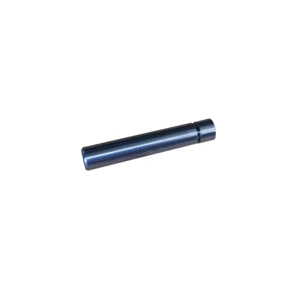 High precision lathe parts made from 1018 steel rod with zinc plating