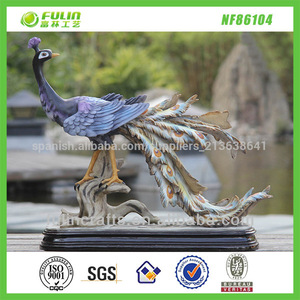 la decoración del hogar resina hechos a mano de pavo <span class=keywords><strong>real</strong></span> - Product Image 1