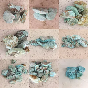 ATACADO Natural Turquesa Áspera Pedra Crisocola Mineral Em Bruto
