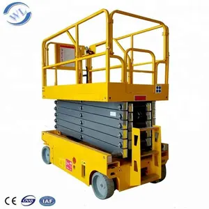 CE certificated widely used self-propelled hydraulic scissor skylift for sale