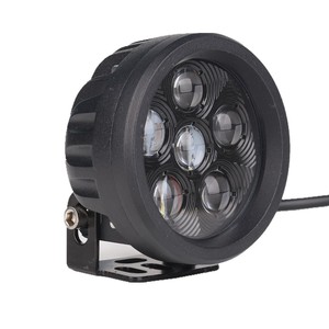 18W 3,5 "redondo 6 <span class=keywords><strong>Led</strong></span> proyector luces <span class=keywords><strong>de</strong></span> trabajo motocicleta conducción niebla foco para barcos coches camiones todoterreno 4X4 Drl - Product Image 1