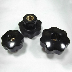 Máquina perilla de baquelita de cinco estrellas M4/M6/M8/M10/M12 perilla de estrella con perno roscado - Product Image 4