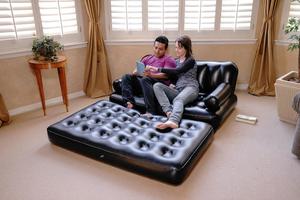 Bestway75054 Sofá Cama Inflable Multifuncional 5 en 1 Moderno y Reclinable con Bomba de <span class=keywords><strong>Aire</strong></span> Sidewinder-AC - Product Image 5
