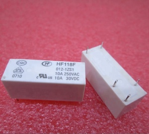 Новое реле 12V HF118F 012-1ZS1 JQX-118F 012-1ZS1 HF118F-012-1ZS1 JQX-118F-012-1ZS1 12V 12VDC DC12V 10A 250VAC 5PIN - Product Image 2