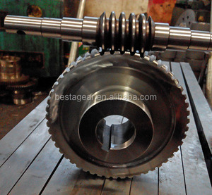 Globoid Đồng Worm Bánh Xe Bộ Bánh Răng - Product Image 3