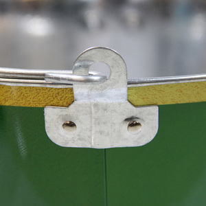 High Quality Outdoor Camping Hiking Garden Portable Hot Dipped Galvanized Metal Zinc Water Ice Bear Bucket - Product Image 4