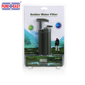 Mini Purificador De Água Exterior Portátil e Filtro Manual Power Source Outdoor Water Filters - Product Image 2